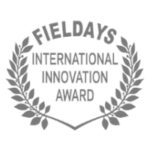 Fieldays Innovation Award Logo Greyscale 200 x 200 px 72ppi for FlashMate website
